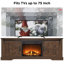 Meuble télé avec foyer Makenli-660300819