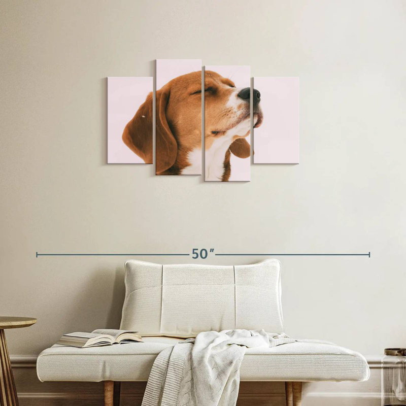 Brampt Beagle, 22'' H x 36'' W