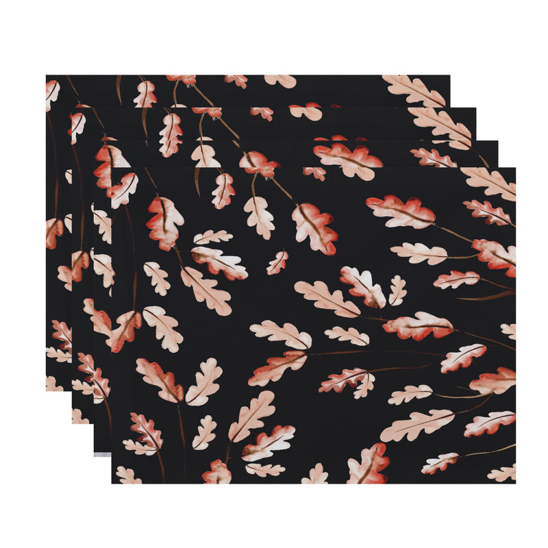 Récapitulatif 18" feuilles de chêne sauvage Lanz, Noir