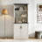 71" Standard Wood Bookcase Cabinet