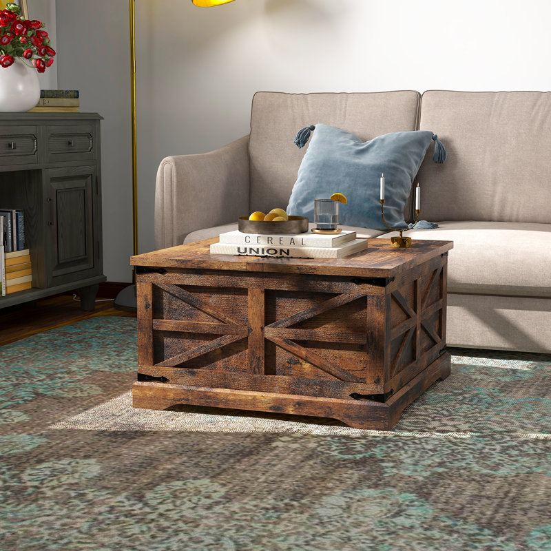 Table basse Magena, Brun