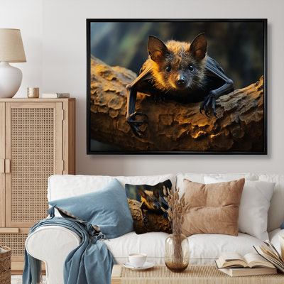 Portrait de chauve-souris II - animaux, impressions sur toile