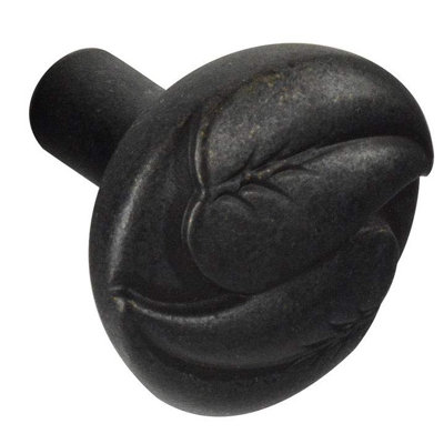 (Paquet de 5) Fer doux 1-1 / 4 pouces Edera Knob