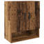 vidaXL Wall Cabinet Wall-mounted Engineered wood Cabinet Storage Bedroom-2018785006