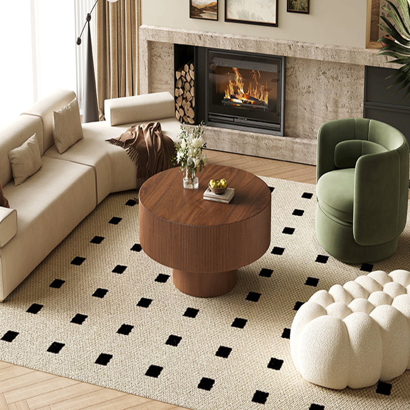 Table basse ronde simple