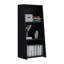 Bibliothèque H 47 ", 3 tablettes, noir-209098042