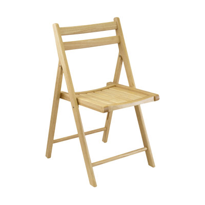 Chaise pliante en bois