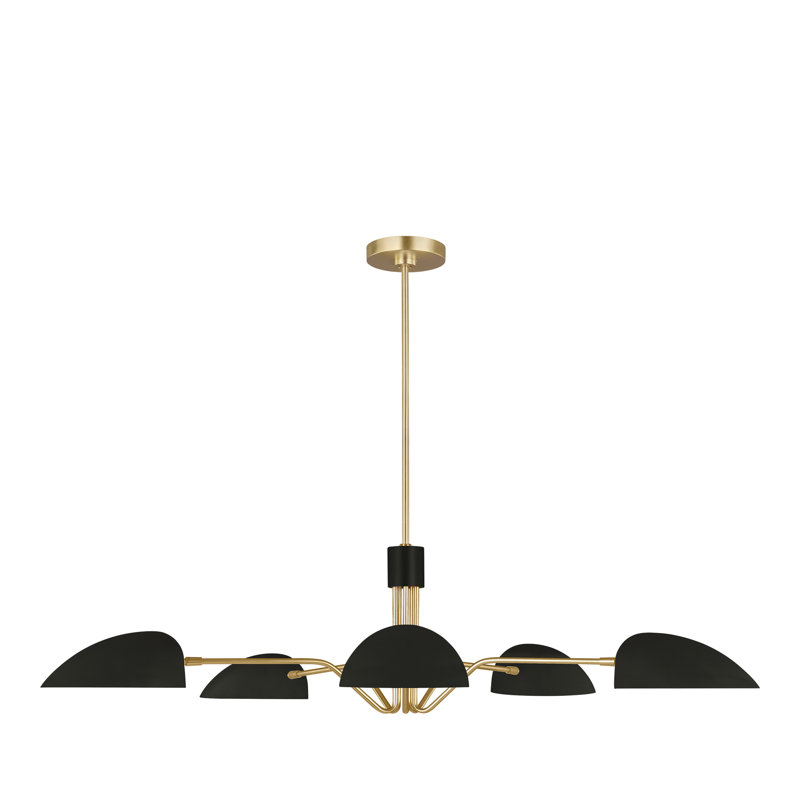 Jane 5 - Light Chandelier, Midnight Black