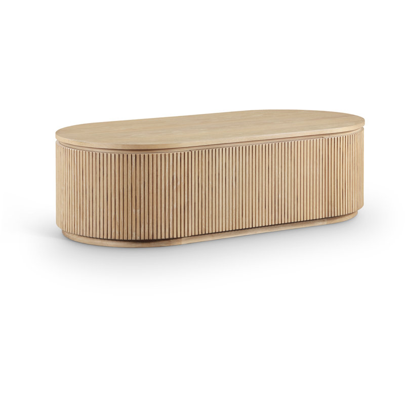 Gholson Wood Storage Coffee Table | Stylish & Functional