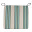 Coussins de chaise d'extérieur 20 po x 19 po en oléfine tissée (ensemble de 2)-582032846