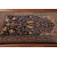 Tapis bleu en soie 3 x 5
