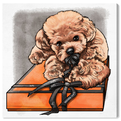 Treasure Box Frenchie Custom II - reproduction d'art