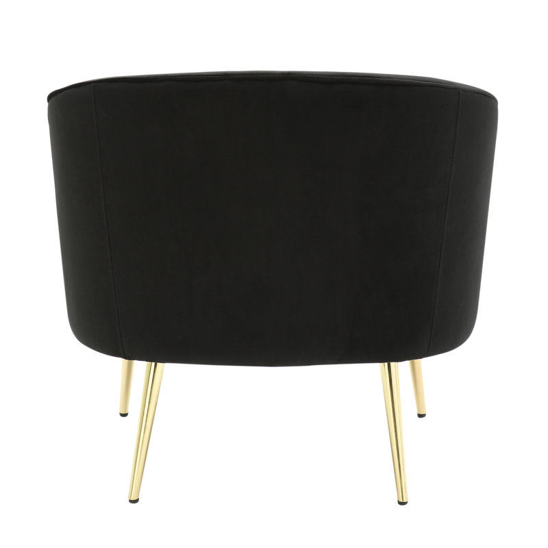 Chaise d'appoint Tania Wondon, Noir