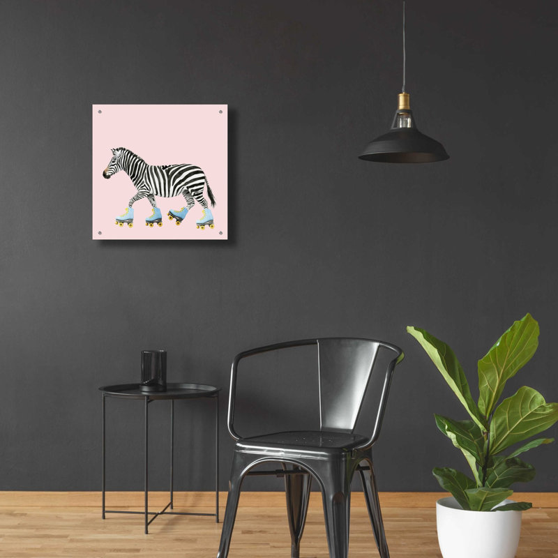 «High Rollers I» par Grace Popp - peinture sans cadre, H 24 po x l 24 po x P 0,2 po