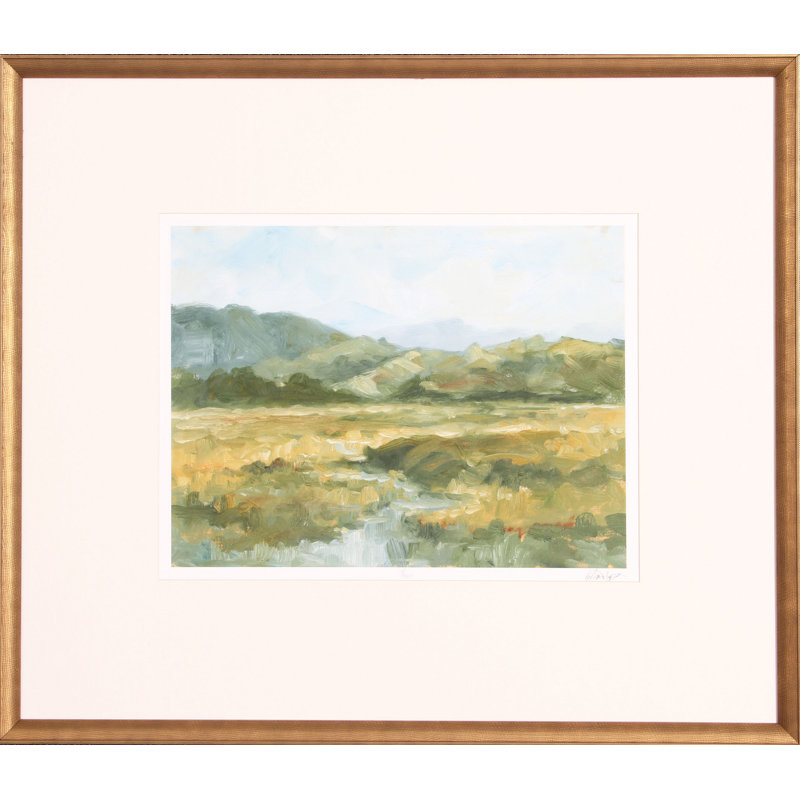 Impasto Landscape III Print by Harper