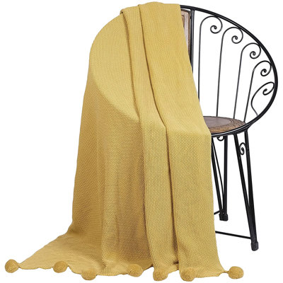 Silberman Plain Weave / Muslin Throw Blanket