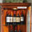 Nut-brown Solid Wood Display Cases