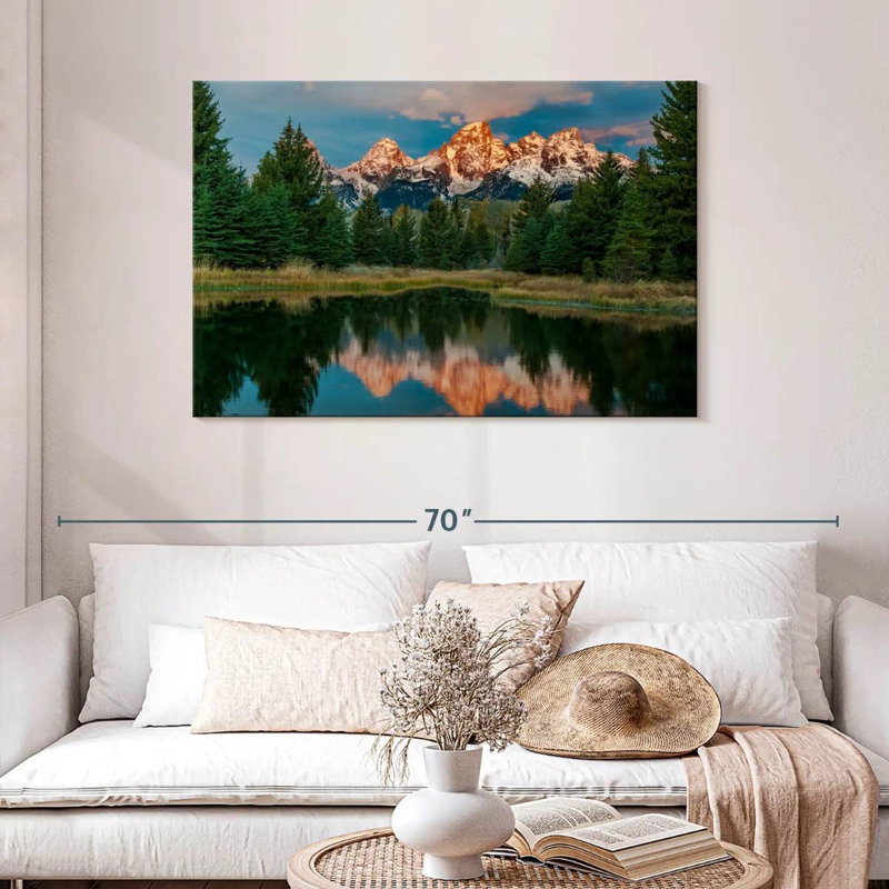 Alvord Grand Teton Sunset Peaks, H 30 po x l 45 po