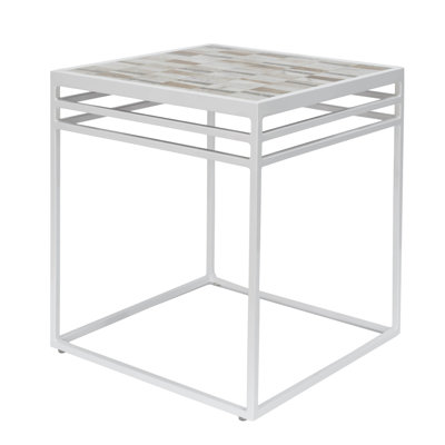 Table d’appoint en pierre/béton Whitlatch