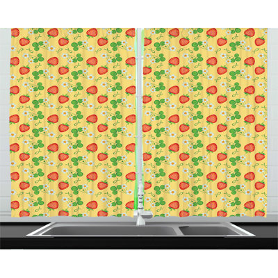 Tailored Kitchen Curtain