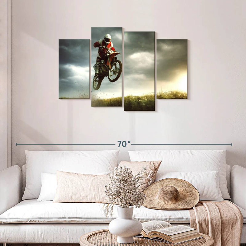 Dirt Bike Stunt Ride, H 27 po x l 43 po