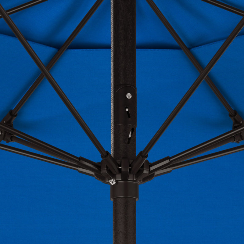Parasol de marché 9 pi Naidely, Bleu pacifique - Pacifica