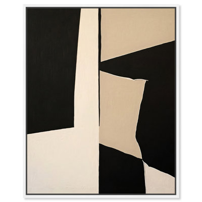 Maderera Modern Earth Tone Abstracts Wall Art by Art Remedy