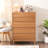Simple Cherry Solid Wood Accent Chest
