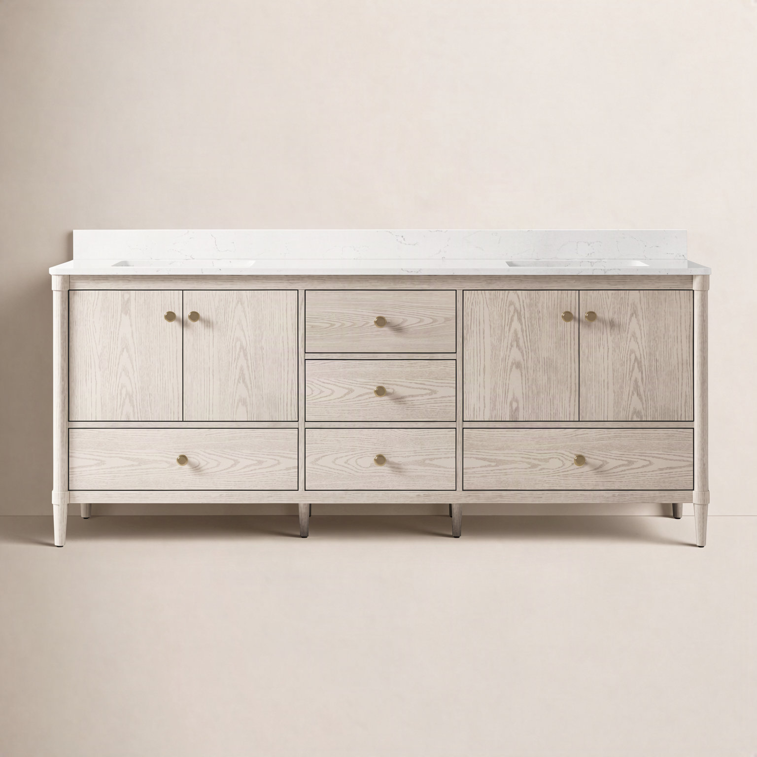 Gabby Double Bathroom Vanity, 80"