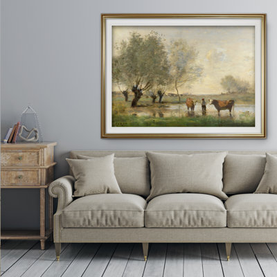 Reproduction d’art sur toile « Ocean Eye I »