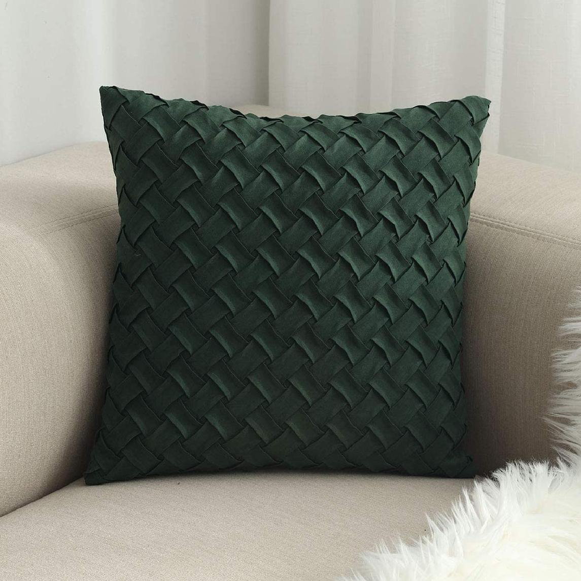 Orren Ellis Illianna Microsuede Throw Square Pillow Cover Wayfair