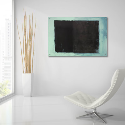 «Black In Blue» par Svetlana Aleynikova, art mural en verre acrylique
