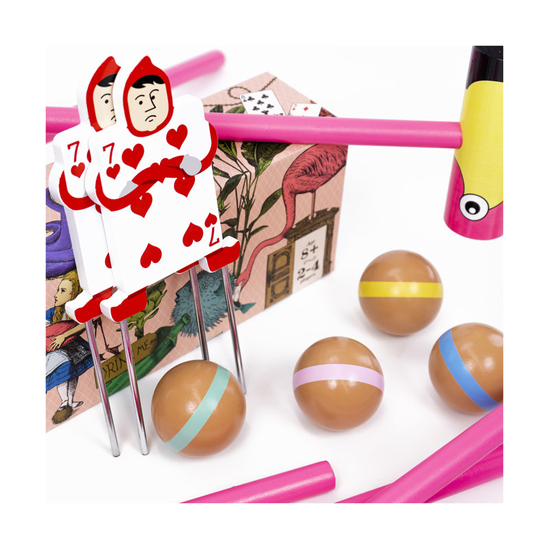 Ensemble de croquet The Queen Of Heart