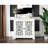 Vintage Accent Cabinet For Kitchen - Distressed Antique Finish