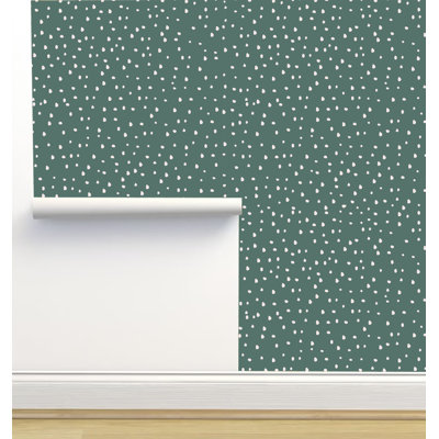 Nen Peel & Stick Polka Dots Wallpaper