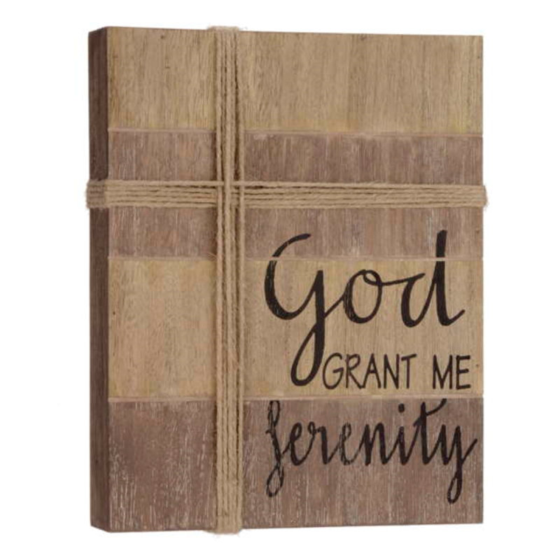 «God Grant Me Serenity», art mural