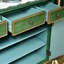 Simple Retro Style Porch Cabinet Accent Cabinet