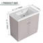 Meuble-lavabo autoportant avec lavabo en résine-1274393036