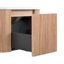 Meuble-lavabo mural avec lavabo courbé, pré-assemblé-1262742208
