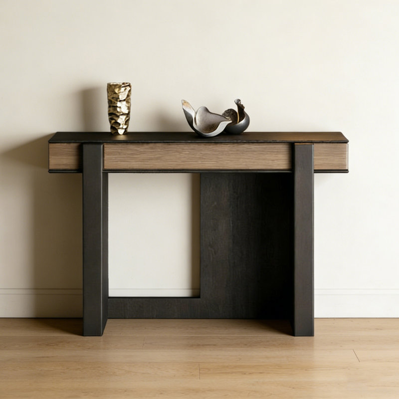 Console Retro Minimalist, H 33,46 po x l 47,24 po x P 14,17 po