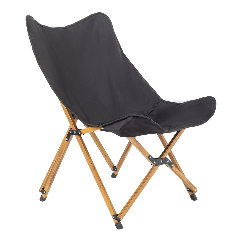 Doyers Folding Camping Chair, Black