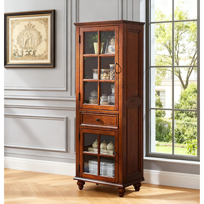 Armoire en porcelaine simple à grande capacité American Country