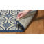 Tapis intérieur / extérieur bleu / beige Herefordshire-887542616