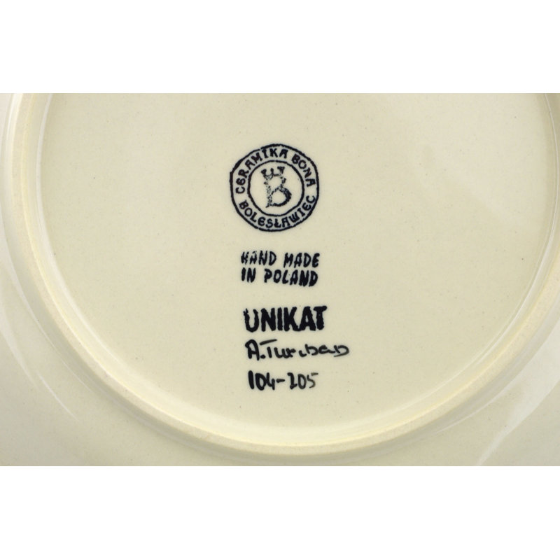Polish Pottery 10" Dinner Plate
