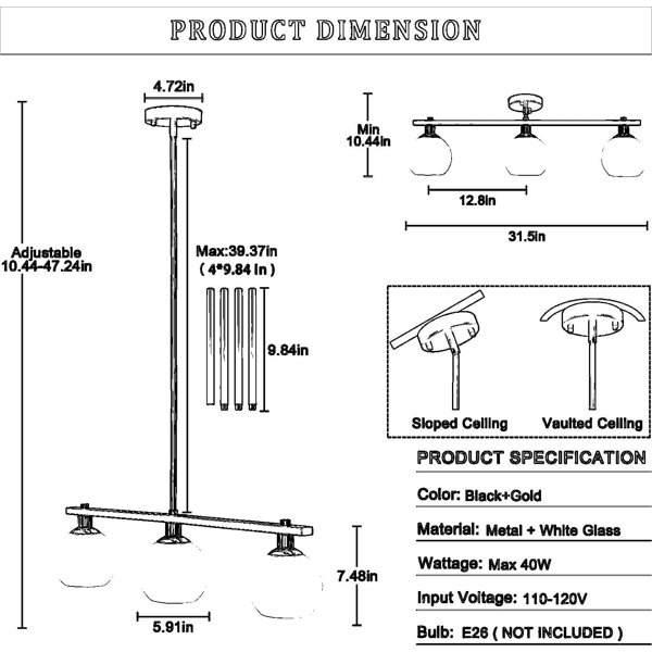 Dimensions du produit