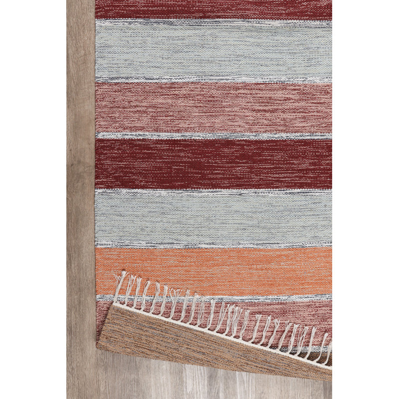 Nicut Striped Area Rug, Rectangle 70 x 300cm
