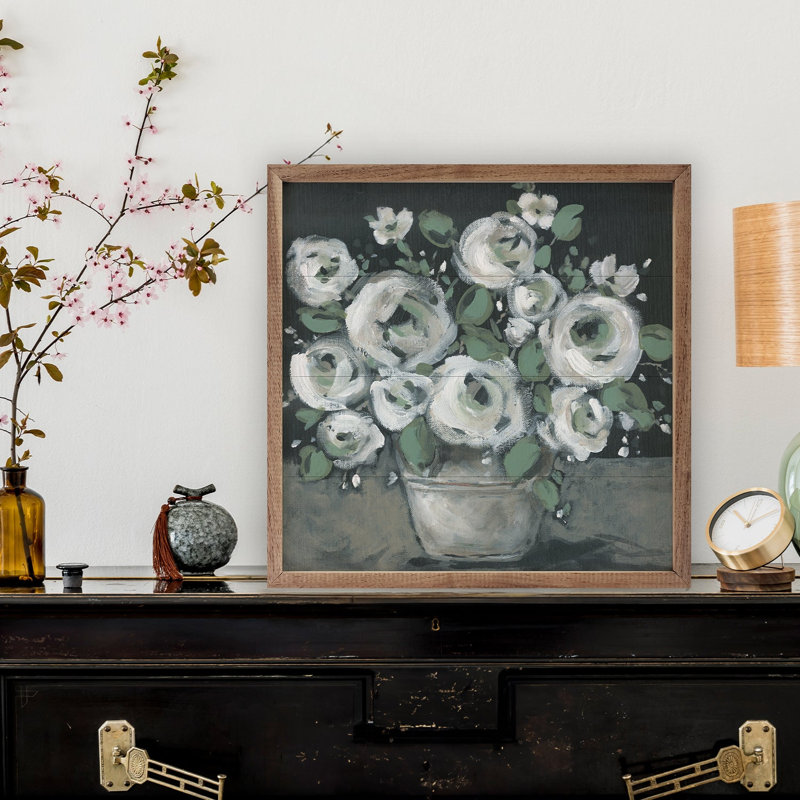 Charming Whites By Carol Robinson, 16" H x 16" W