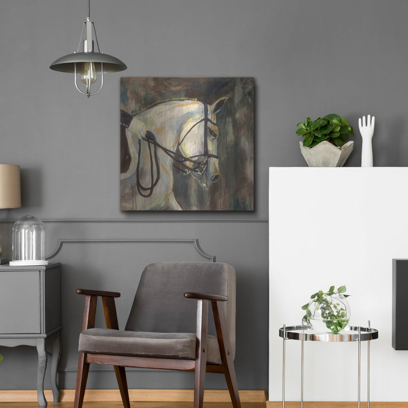 "Dressage" par Jeanette Vertentes, H 24 po x l 24 po