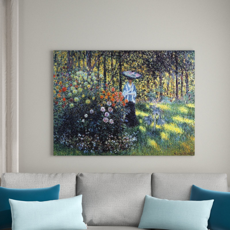 Claude Monet - Wrapped Canvas Painting, 60cm H x 80cm W x 1.8cm D