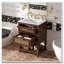 Meuble-lavabo 24 po avec lavabo en céramique intégré-126403572